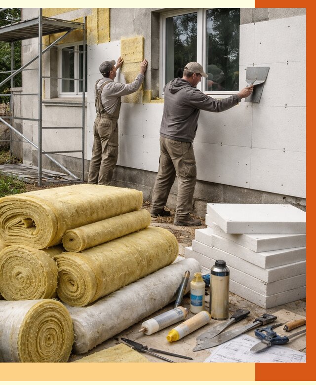 Утепление домов в Лиски под ключ от 4595 руб/м2 | Профессионально — ТепломастерЛск