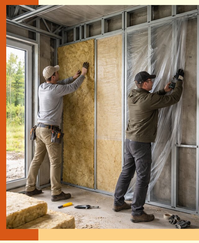 Утепление дома из ЛСТК в Лиски с гарантией качества и эффективности