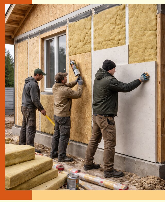 Профессиональное утепление дома из SIP-панелей в Лиски