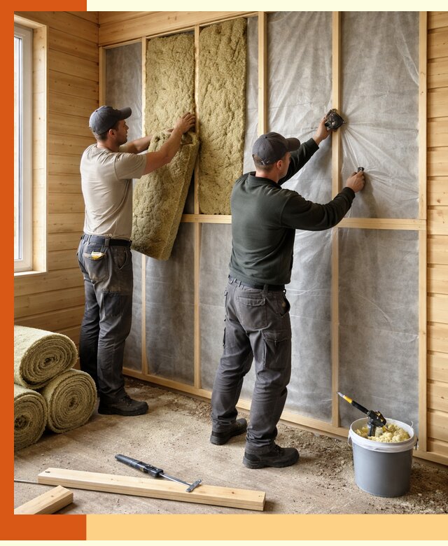 Утепление дома из минибруса в Лиски: комплексные теплоизоляционные работы