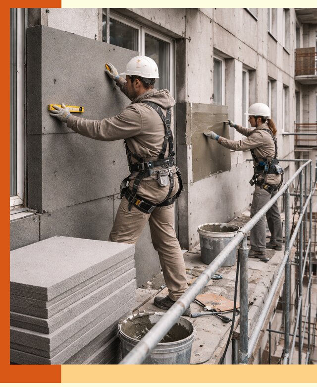 Утепление квартиры снаружи под ключ в Лиски