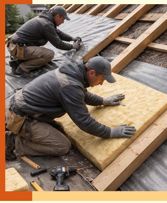 Профессиональное утепление крыши в Лиски качественно и надежно