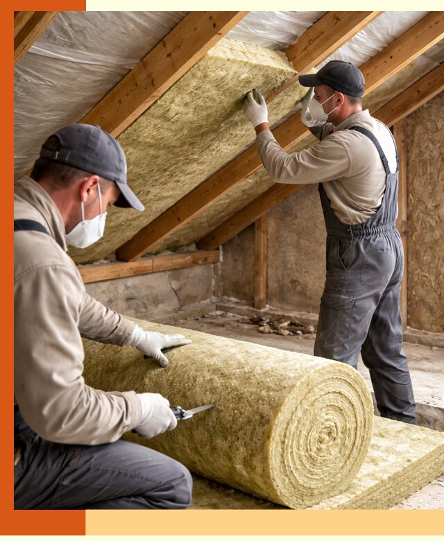 Утепление чердака минватой быстро и качественно в Лиски