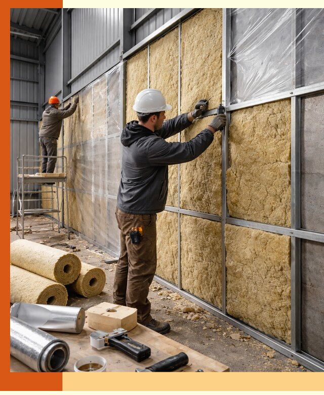 Утепление ангара в Лиски — профессиональная теплоизоляция помещений