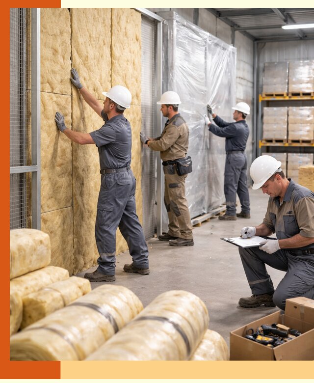 Утепление склада готовой продукции в Лиски качественно и быстро