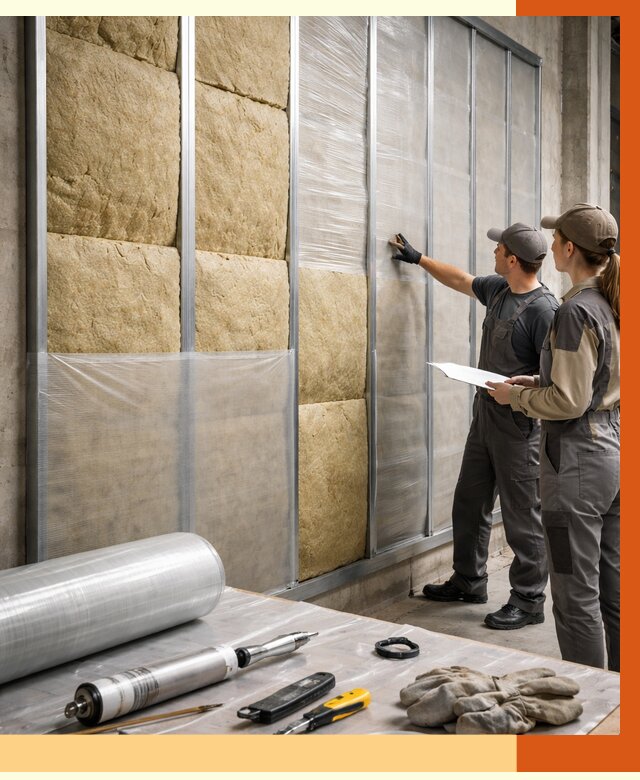 Утепление склада химсырья в Лиски от 4923 руб. под ключ | ТепломастерЛск