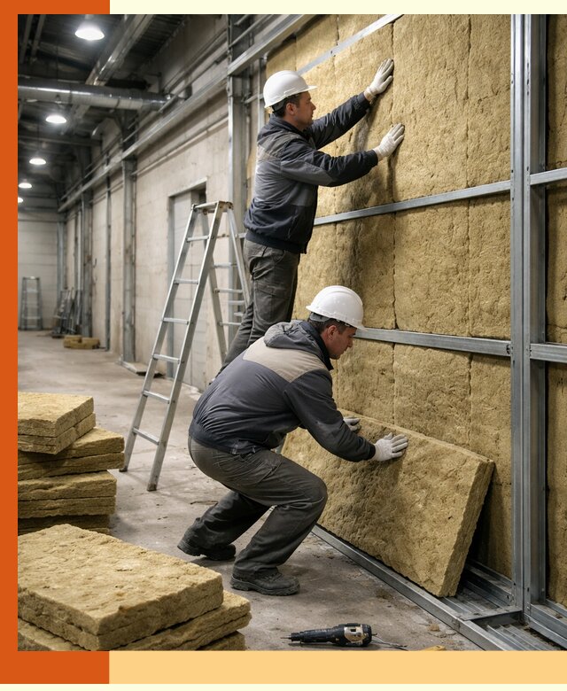 Утепление цеха под ключ в Лиски с гарантией качества