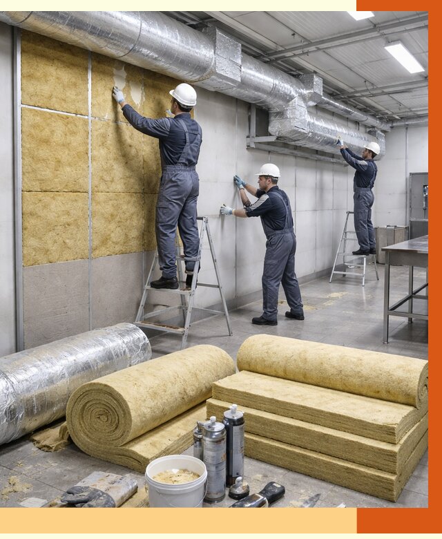 Утепление пищевого цеха в Лиски от 13676 руб./м² — комплексно под ключ | ТепломастерЛск