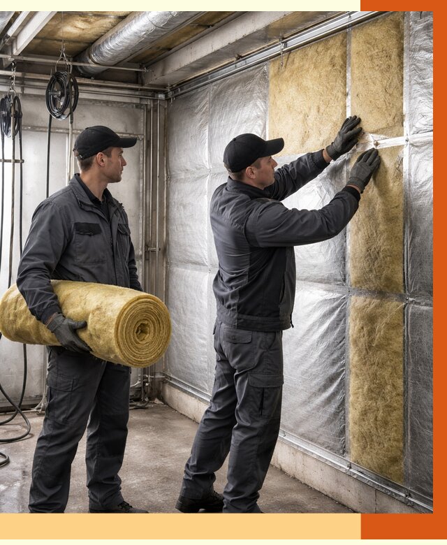 Утепление автомойки в Лиски от 9300 руб./м2 — комплексное утепление под ключ | ТепломастерЛск