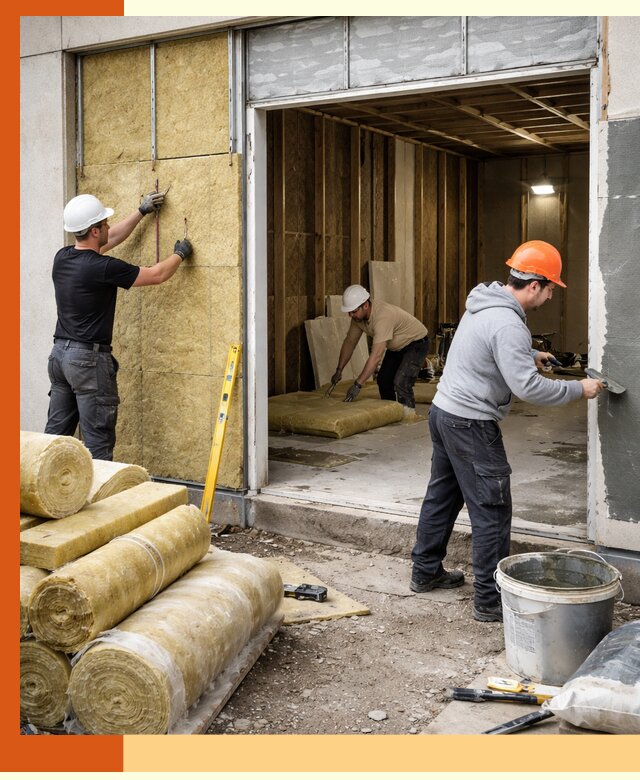 Утепление торгового павильона в Лиски — качественно и энергоэффективно