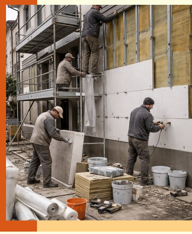 Утепление гостиницы под ключ в Лиски с гарантией качества