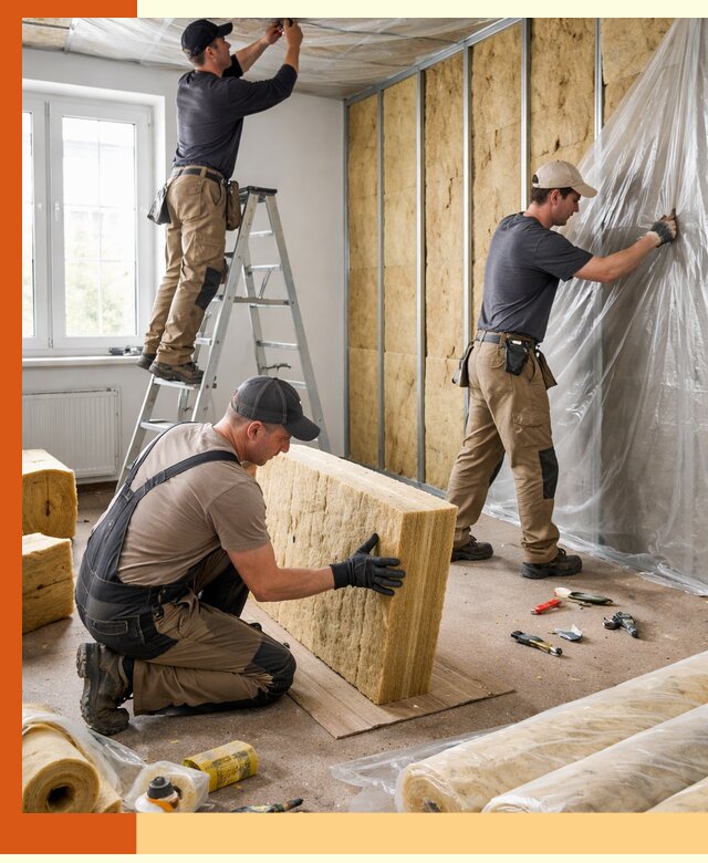 Утепление офисных помещений под ключ в Лиски