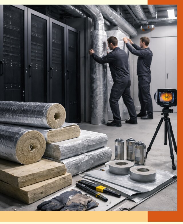 Утепление серверной в Лиски от 9300 руб./м² — комплексно под ключ | ТепломастерЛск