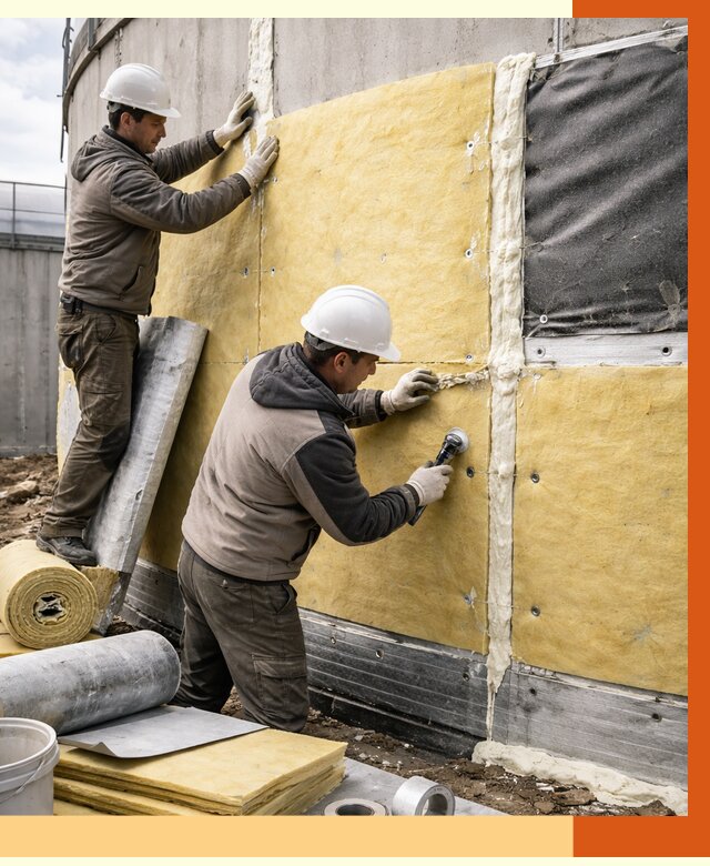 Утепление резервуара в Лиски от 30088 руб/м2 — монтаж ППУ и комплекс под ключ | ТепломастерЛск