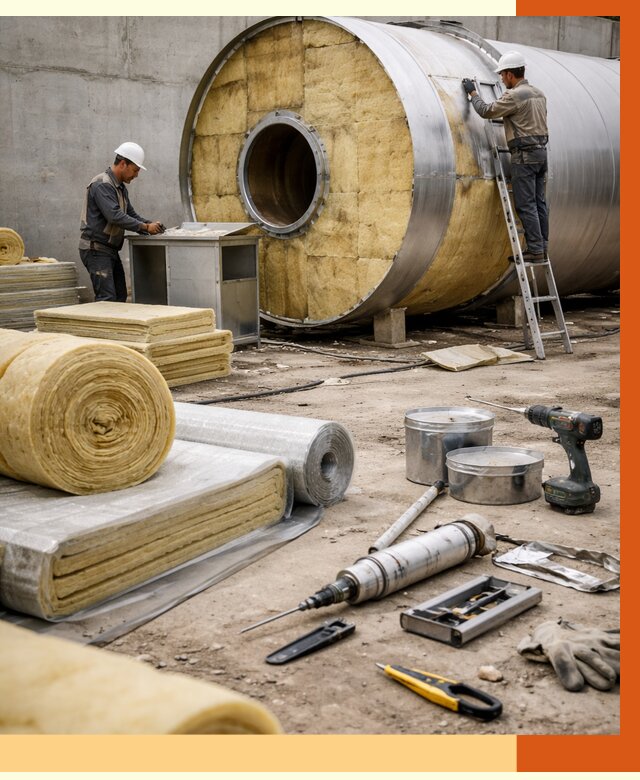 Утепление резервуара с топливом в Лиски от 30088 руб. под ключ | ТепломастерЛск