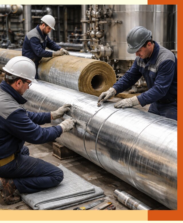 Утепление технологического оборудования в Лиски от 4595 руб. за м2 | ТепломастерЛск