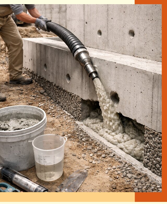 Заполнение полостей фундамента в Лиски от 7440 руб. под ключ | ТепломастерЛск