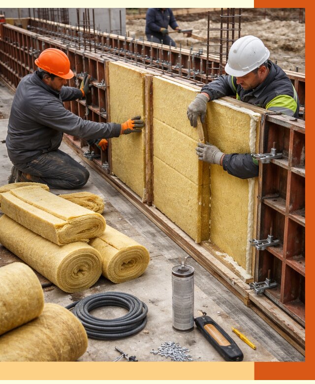 Теплоизоляция опалубки в Лиски от 7878 руб. за м2 — услуги и монтаж | ТепломастерЛск