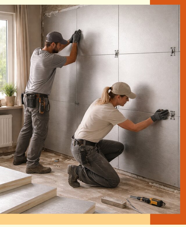 Утепление PIR панелями в Лиски от 4595 руб. под ключ | ТепломастерЛск