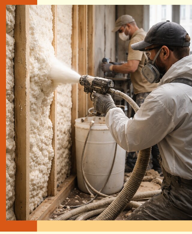 Утепление пеноизолом жилых и коммерческих объектов в Лиски