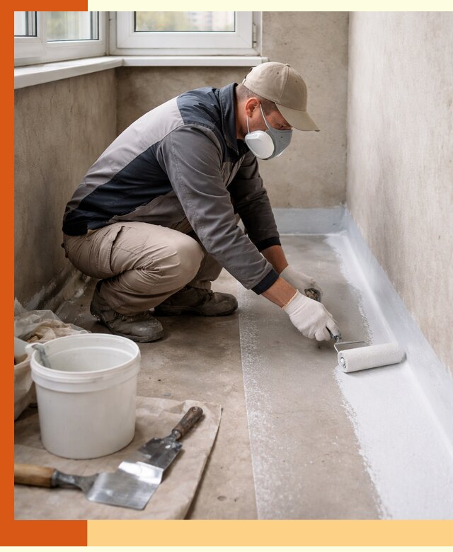 Утепление балкона жидкой теплоизоляцией в Лиски