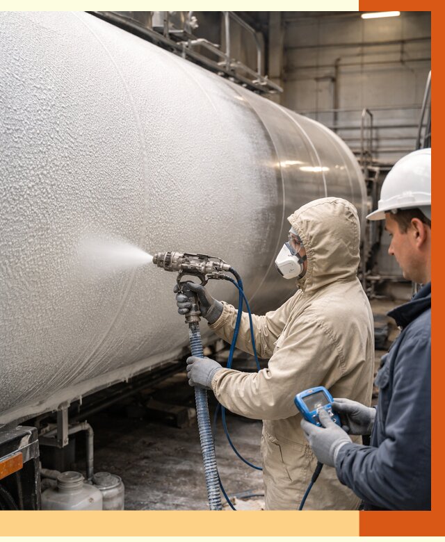 Утепление автоцистерны жидкой теплоизоляцией в Лиски от 15864 руб. под ключ | ТепломастерЛск