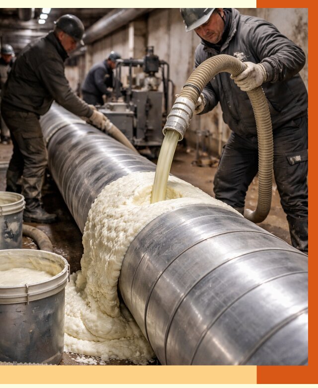 Утепление теплотрассы жидкой теплоизоляцией в Лиски от 4595 руб. | ТепломастерЛск