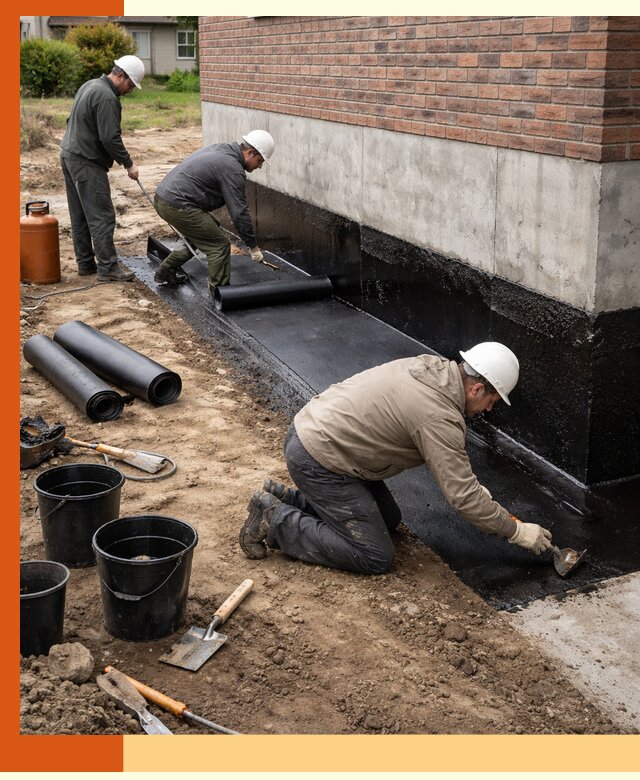 Гидроизоляция фундамента в Лиски: надежная защита строений