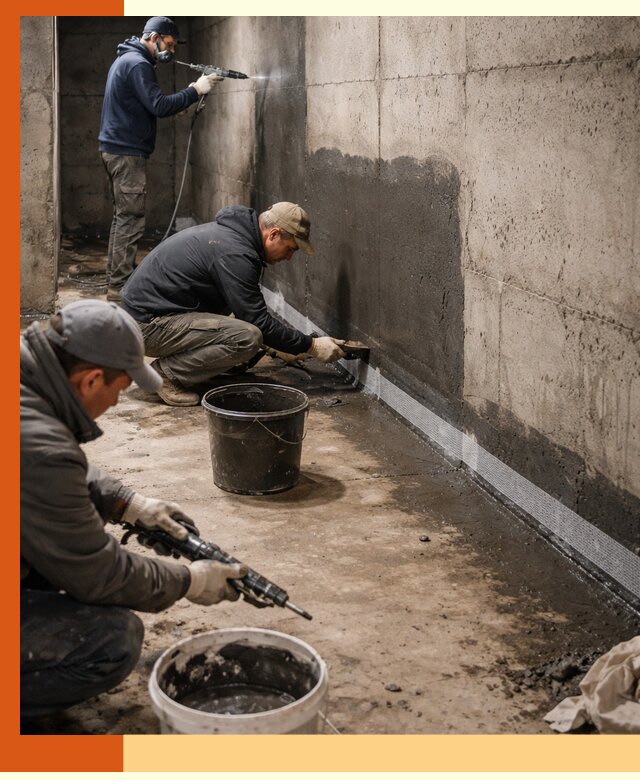 Гидроизоляция подвала в Лиски — комплексная защита от влаги