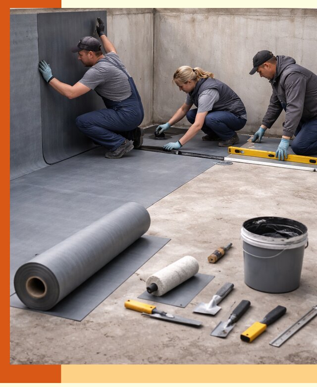 Гидроизоляция бассейна под ключ в Лиски — надежная защита и герметизация