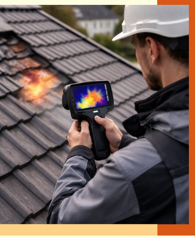 Тепловизионное обследование кровли в Лиски от 4923 руб. — ТепломастерЛск под ключ