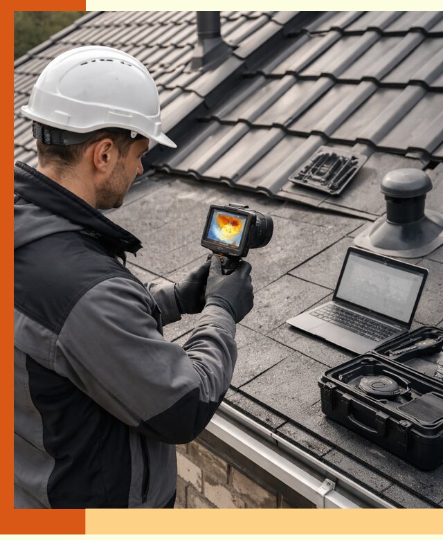 Тепловизионное обследование кровли в Лиски для выявления дефектов