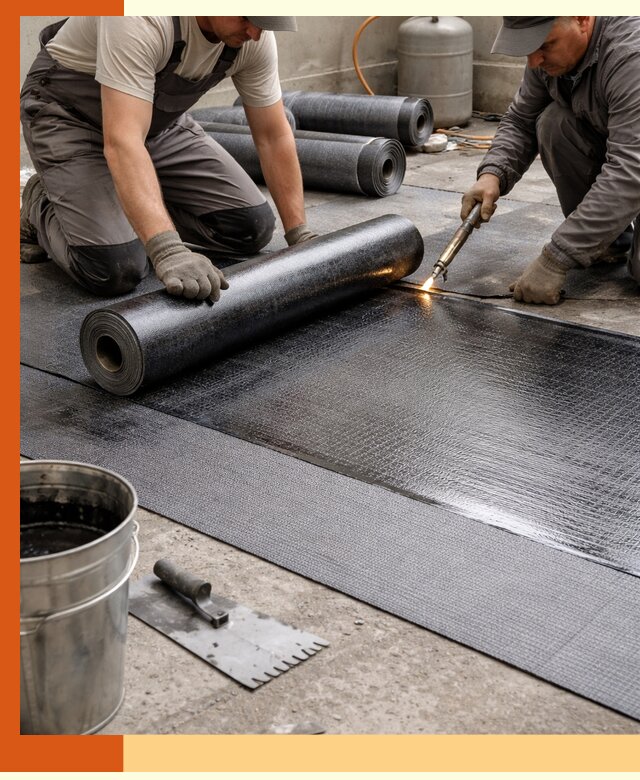 Монтаж гидроизоляционной мембраны в Лиски для зданий и конструкций