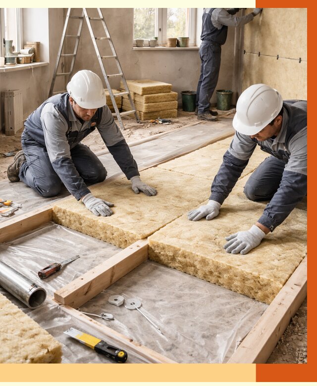 Восстановление теплоизоляции в Лиски от 9300 руб. — ремонт утепления под ключ | ТепломастерЛск