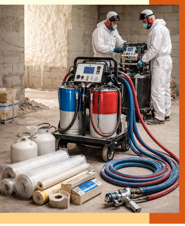 Аренда установки для напыления ППУ в Лиски от 38294 руб. | ТепломастерЛск